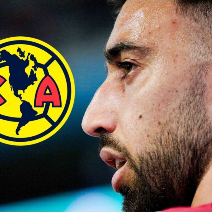 Bruno Fernandes muestra en redes la playera del América firmada por Cristian Borja tras el México–Portugal