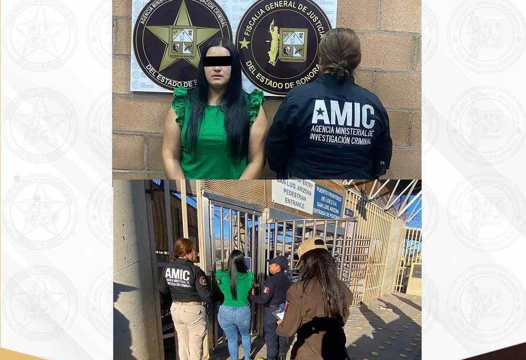 fiscalia-de-sonora-detiene-en-san-luis-rio-colorado-a-ciudadana-estadounidense-buscada-por-presunto-trafico-de-fentanilo