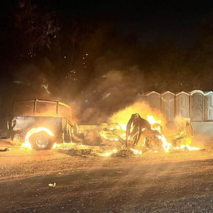 Agresión en Reynosa deja patrulla incendiada y elementos de la Guardia Estatal lesionados en La Playita