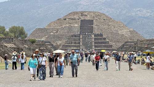 Aumenta la afluencia en Teotihuacán tras el tiroteo del 20 de abril; refuerzan revisiones y seguridad
