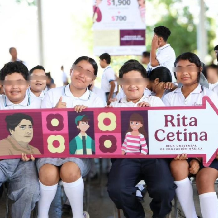 Inicia dispersión de la Beca Rita Cetina; calendario, montos y dónde cobrar