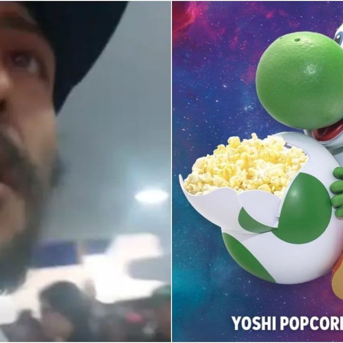 Nace “Lord Palomera”: el video de un hombre que exigió la palomera de Yoshi en Cinépolis se vuelve viral