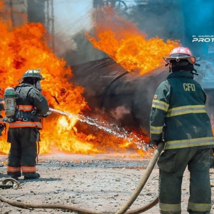 Choque entre tren y pipa en Querétaro provoca explosión; hay dos muertos y un herido grave