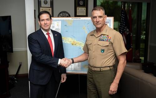Cuba está en la agenda de la reunión entre Marco Rubio y el papa León XIV