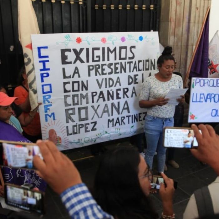Familiares y CIPO‑RFM exigen acelerar investigación por desaparición de Roxana López en Oaxaca