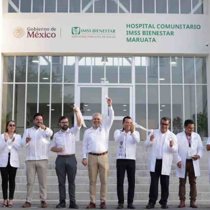 Michoacán tendrá nueve hospitales nuevos; gobierno federal anuncia 181,000 mdp para infraestructura hospitalaria