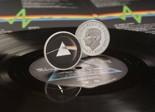 Royal Mint lanza la primera moneda conmemorativa del Reino Unido dedicada a Pink Floyd