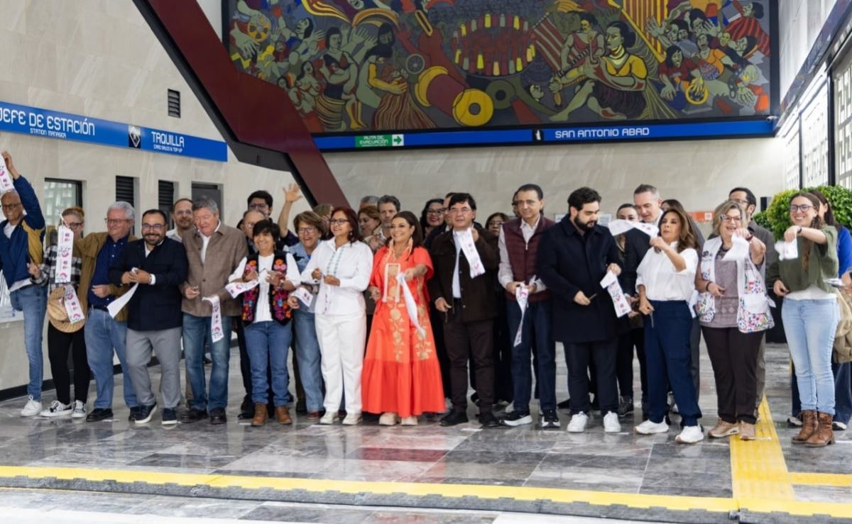 clara-brugada-inaugura-la-renovacion-de-la-linea-2-del-metro-y-el-parque-elevado-en-cdmx