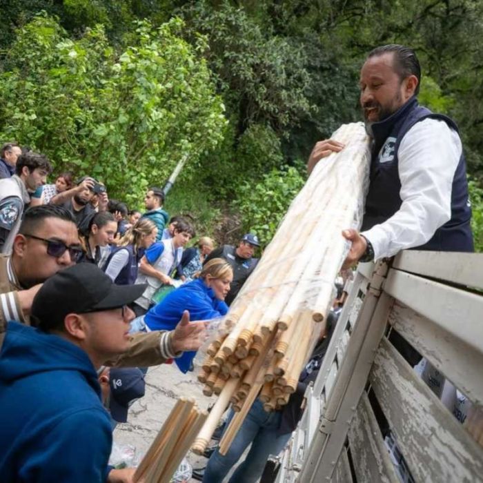 Cuajimalpa entrega apoyos y realiza censo tras lluvias que dejaron viviendas afectadas