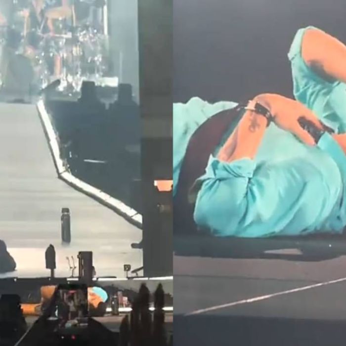 Harry Styles se desmaya brevemente sobre el escenario en Wembley y continúa el concierto
