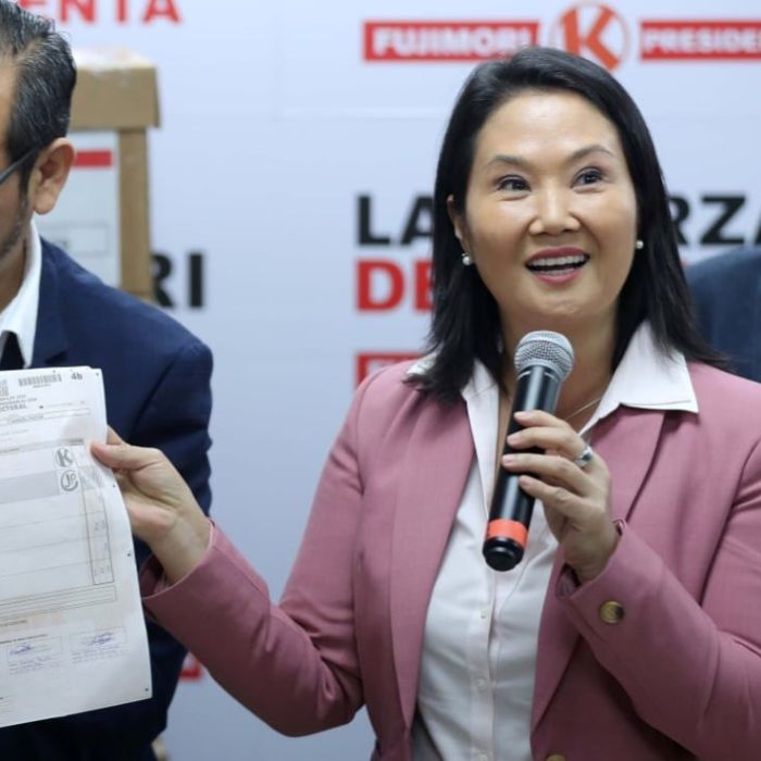 Keiko Fujimori mantiene ventaja con 50.13% tras procesarse el 100% de actas en Perú