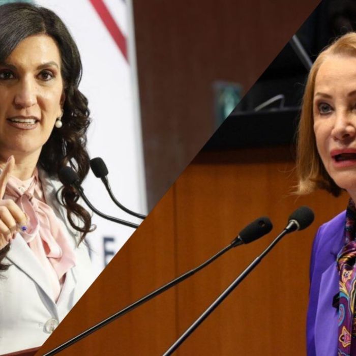 Kenia López y Laura Itzel se enfrentan en la Comisión Permanente por un pronunciamiento de respaldo a Sheinbaum