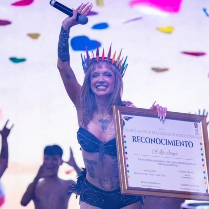 La Joaquí celebra la diversidad desde el escenario principal del Pride 2026 en CDMX
