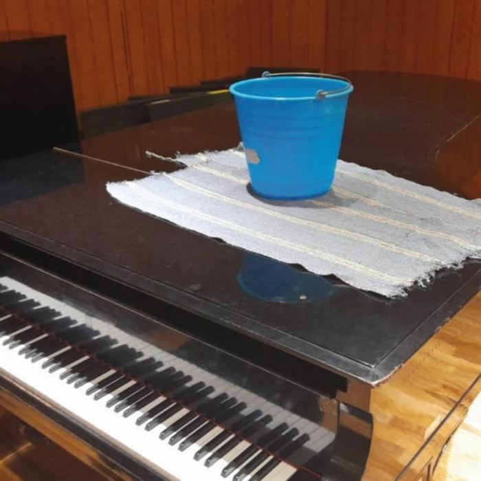 Videos muestran inundaciones en el Conservatorio Nacional de Música (CDMX) tras la primera etapa de la remodelación
