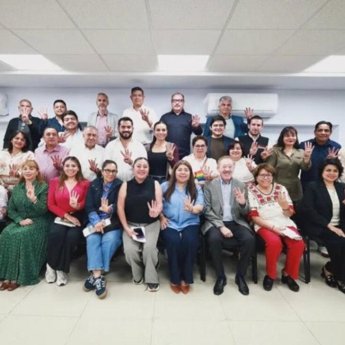 Diputados de Morena en el Congreso capitalino reconocen gestión de Héctor Díaz‑Polanco