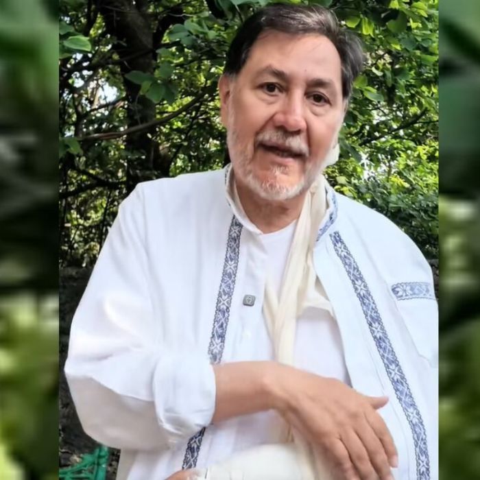 Gerardo Fernández Noroña se fractura la muñeca tras una caída en Tepoztlán