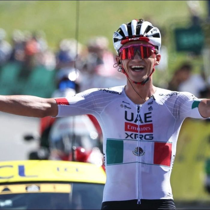 Isaac del Toro, tercero en el Tour de France 2026 y ganador del maillot blanco
