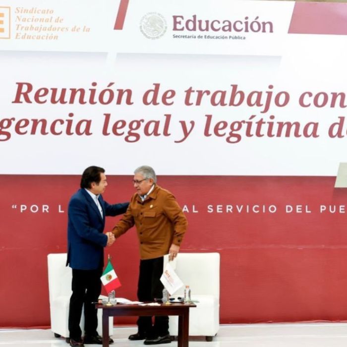 SNTE pide a Mario Delgado acelerar iniciativa para renovar la carrera magisterial