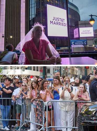 Taylor Swift y Travis Kelce se casan en el Madison Square Garden