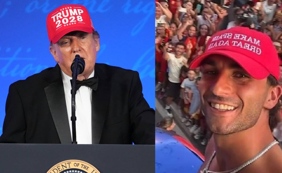 trump-comenta-la-gorra-make-spain-great-again-que-llevo-ferran-torres-en-la-celebracion