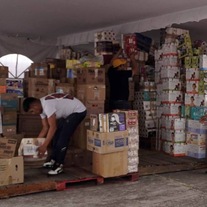 UNAM reúne 65 toneladas de ayuda para Venezuela tras los terremotos