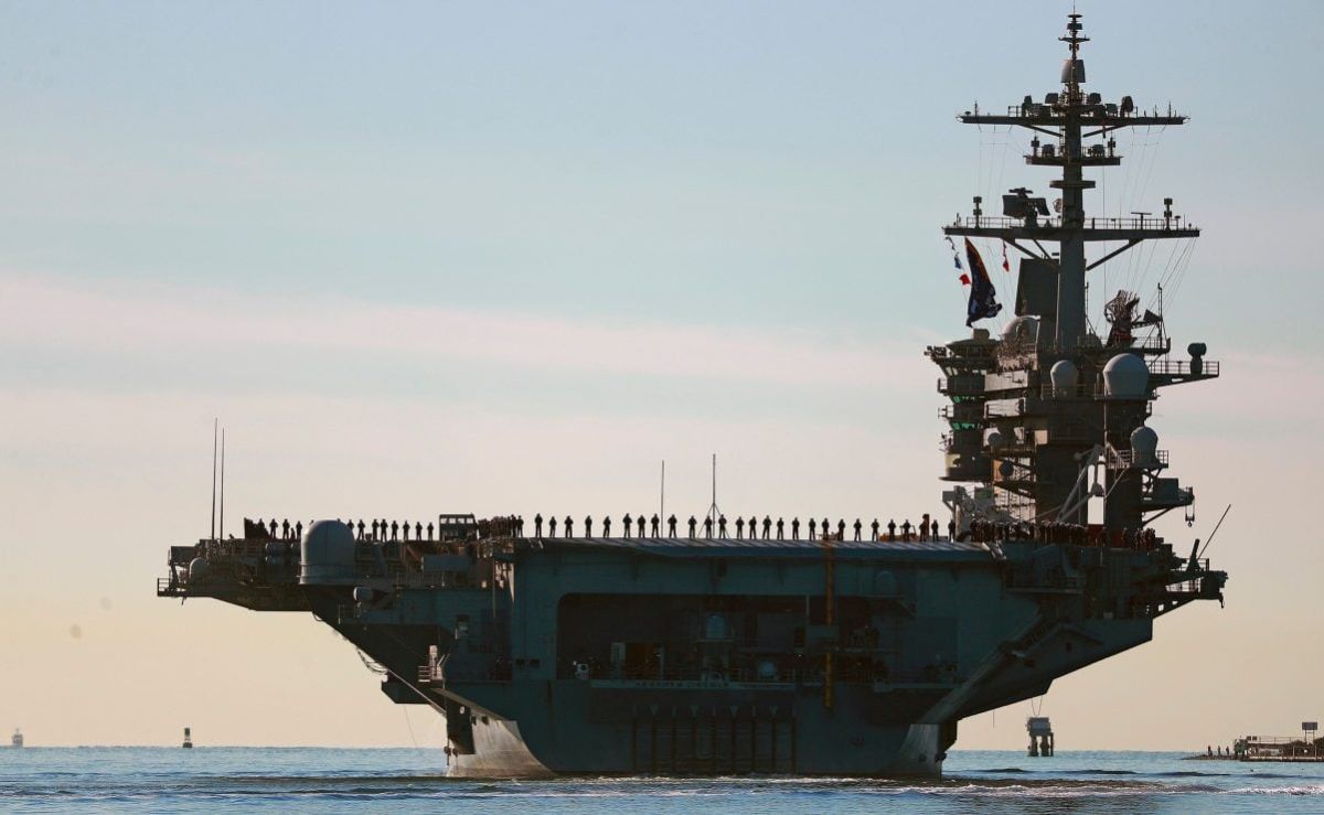 EU envía el USS George Washington a Medio Oriente para relevar al Abraham Lincoln