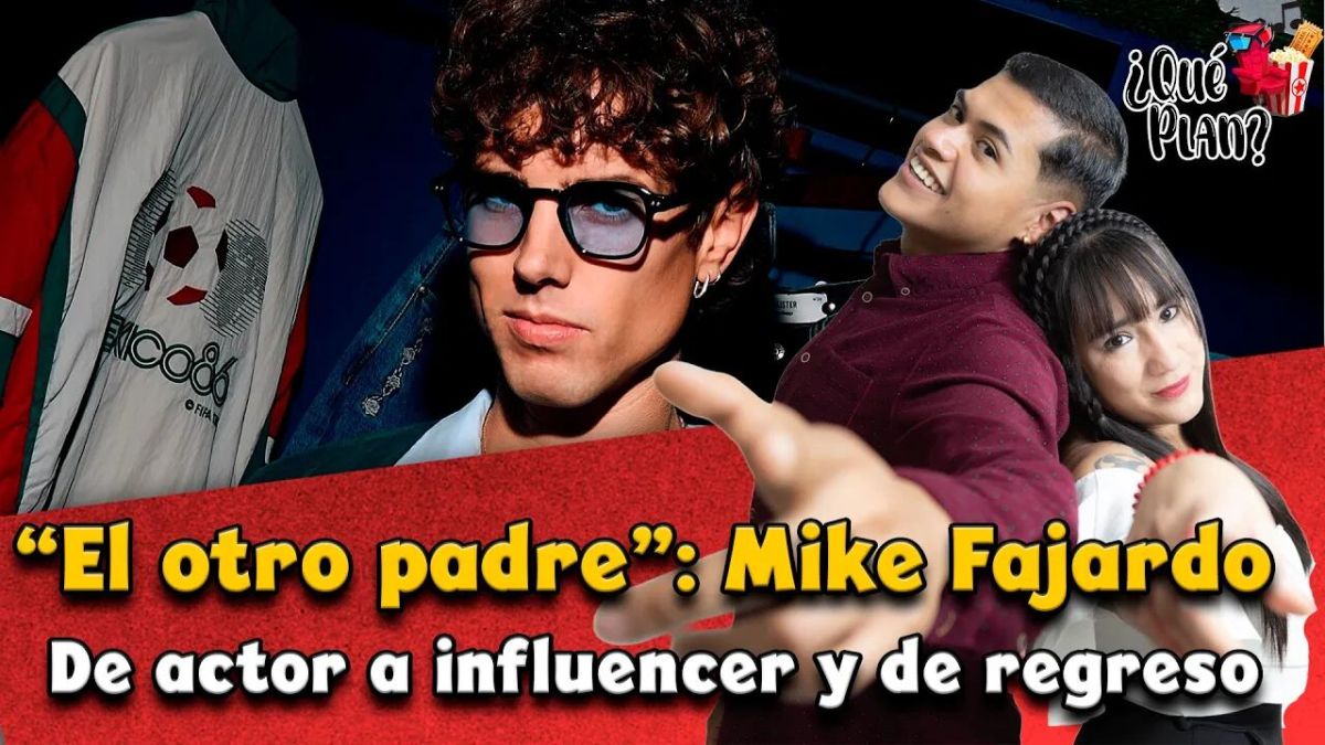 Mike Fajardo habla de su doble faceta en “El otro padre” y como influencer