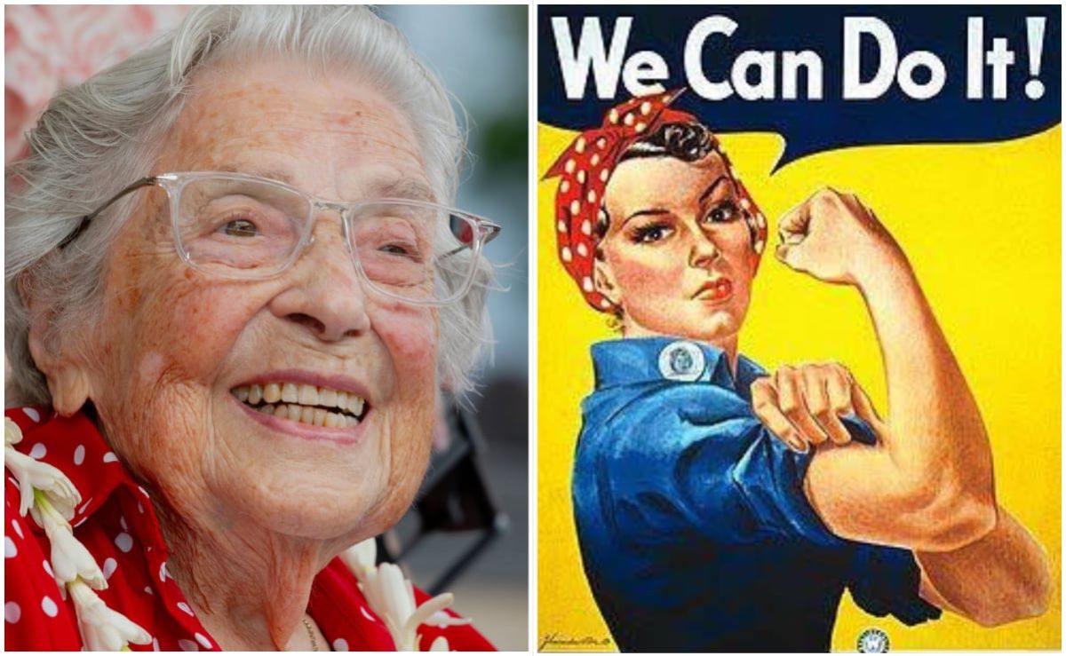 Muere Jeanne Gibson, una de las últimas sobrevivientes de “Rosie, la Remachadora”, a los 100 años