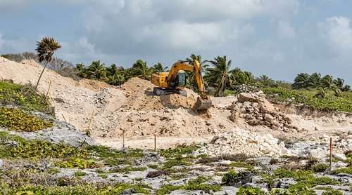 Profepa clausura temporalmente el complejo turístico Las Dunas en Yucatán